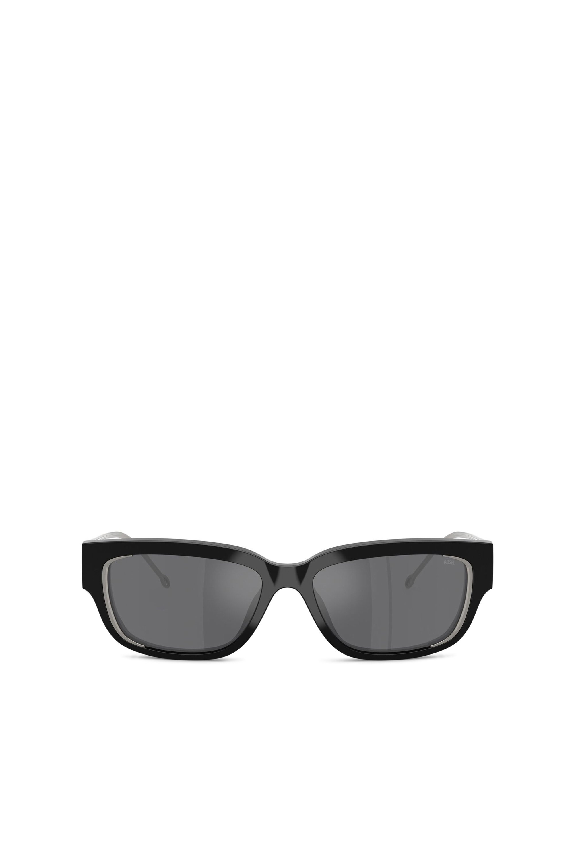 Diesel - 0DL2002 SIZE 56, Unisex's Rectangle sunglasses in Grey - 2
