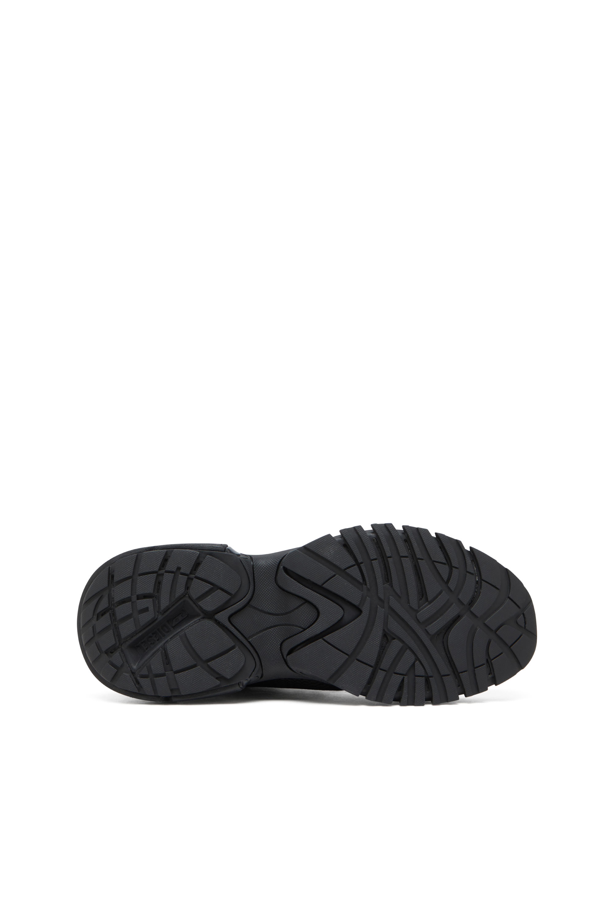 Diesel - S-PRO-V-DENSE LOW W, S-Pro-V-Dense-Deportivas de malla monocromática con logotipo Oval D Mujer in Negro - 4