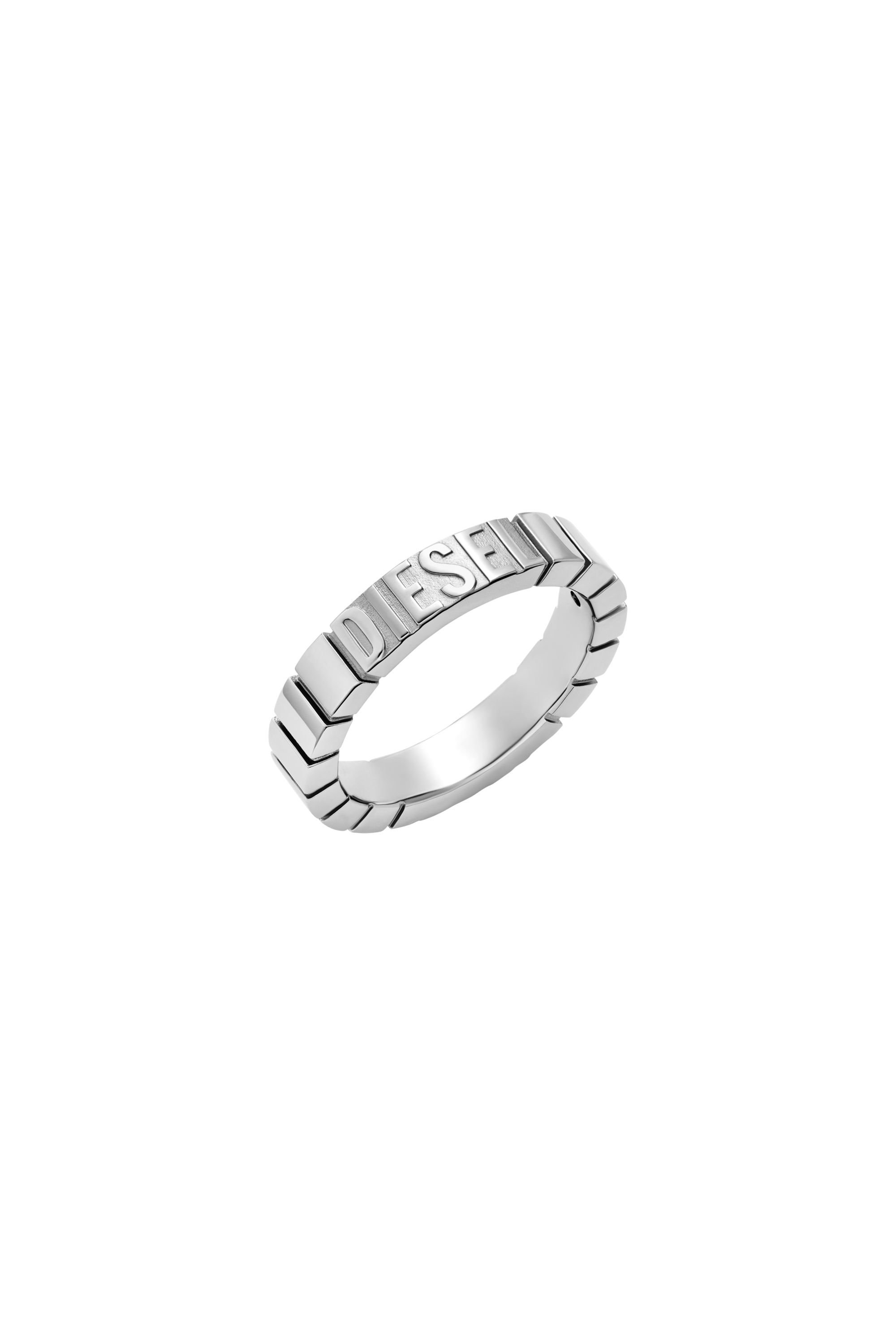 Diesel - DX1591040 JEWEL, Anillo de acero inoxidable Unisex in Plateado - 1