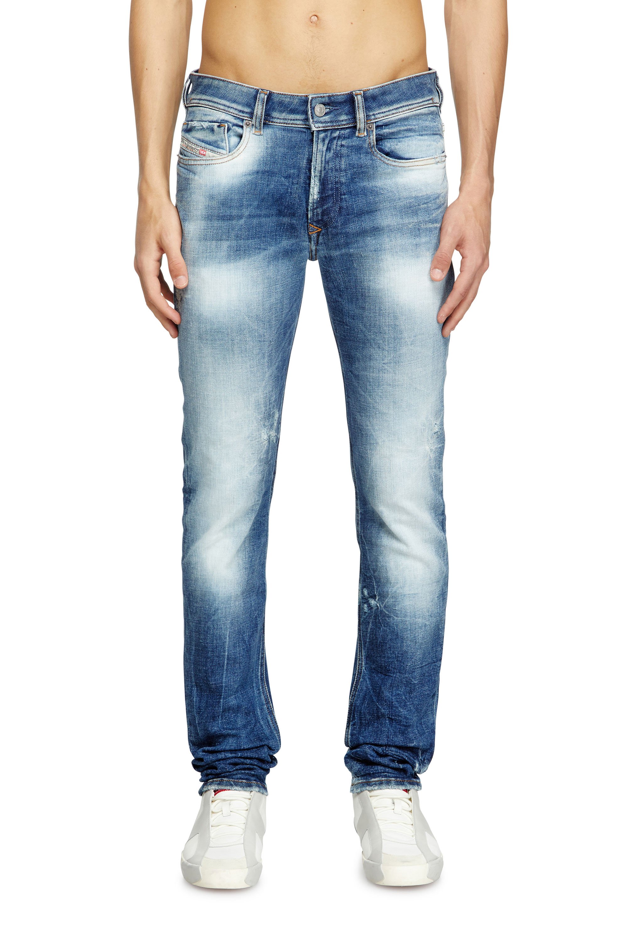 Diesel - Skinny Jeans 1979 Sleenker 09M27 Hombre, Azul Oscuro - 1